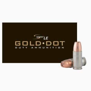 Speer LE Gold Dot Duty Ammunition